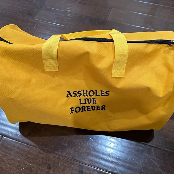 Assholes Live Forever Duffle Bag - Picture 4 of 5